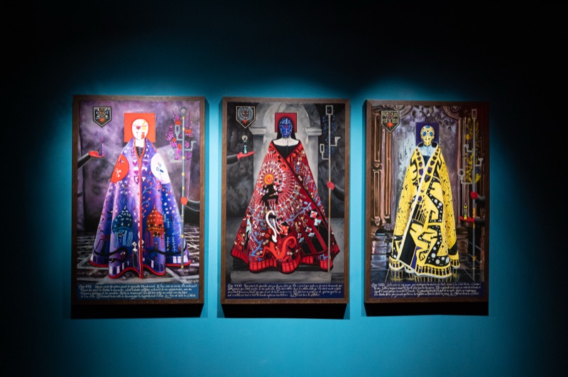 Reliquary 066 textile study